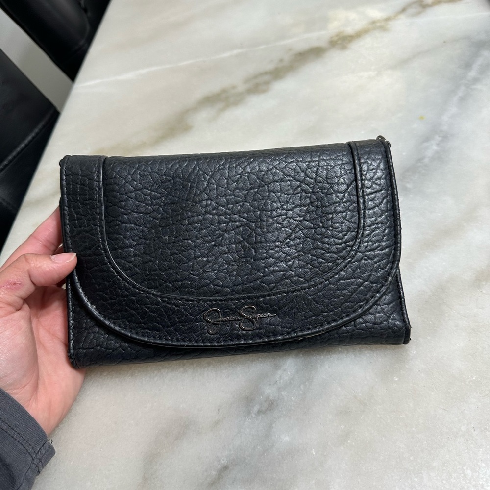 Jessica Simpson wallet black